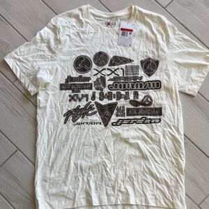 Jordan Cream Graphic Men's T-Shirt